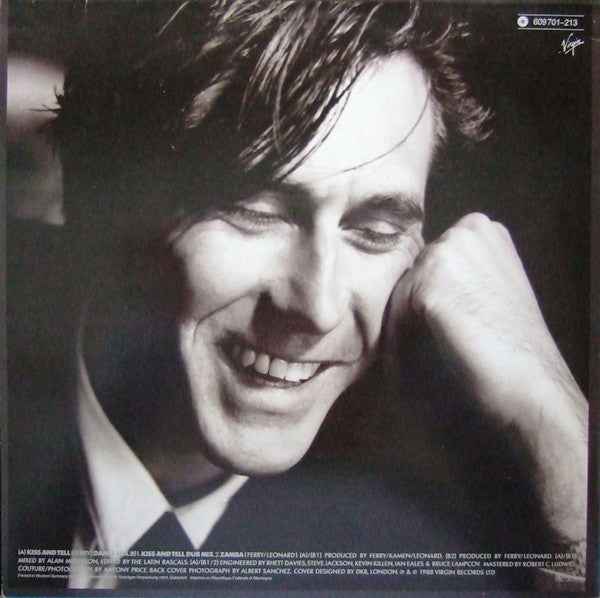 Bryan Ferry - Kiss And Tell (12") (Very Good Plus (VG+))