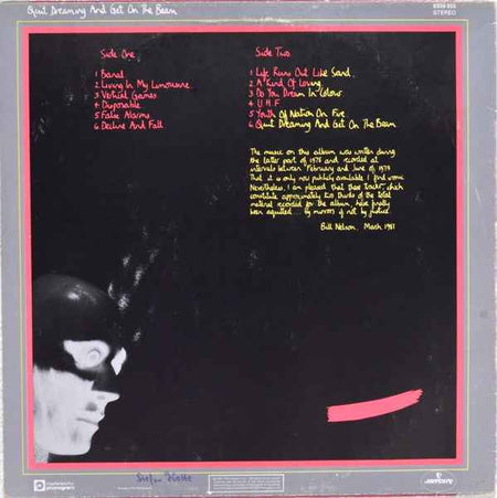Bill Nelson - Quit Dreaming And Get On The Beam (LP) (Near Mint (NM or M-))