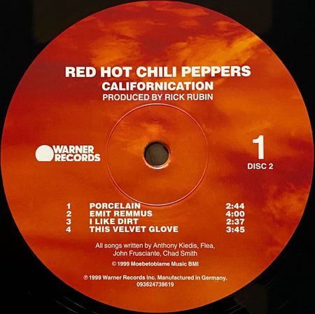 Red Hot Chili Peppers : Californication (2xLP, Album, RE)