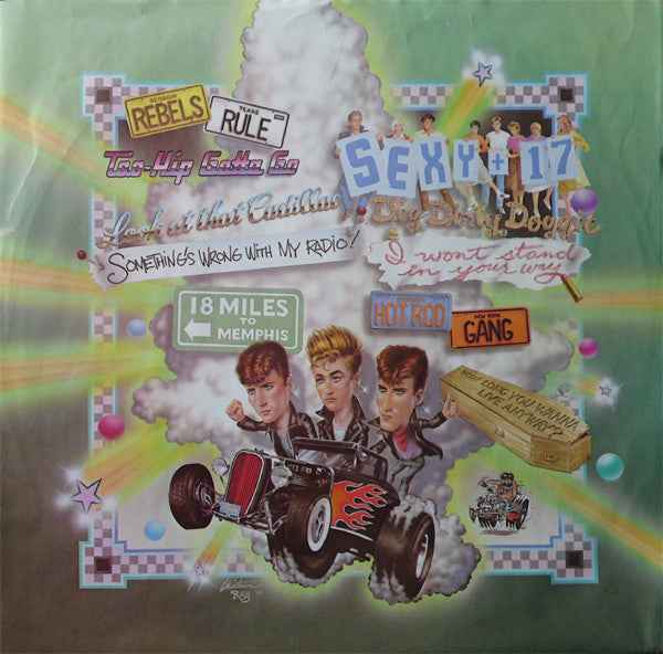 Stray Cats - Rant N' Rave With The Stray Cats (LP) (Near Mint (NM or M-))