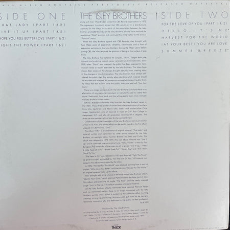 The Isley Brothers : Forever Gold (LP, Comp, San)