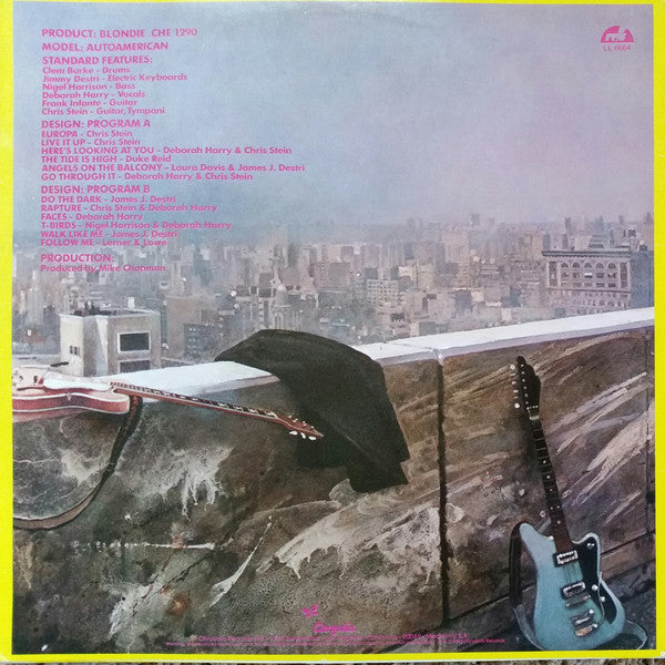 Blondie : Autoamerican (LP, Album)