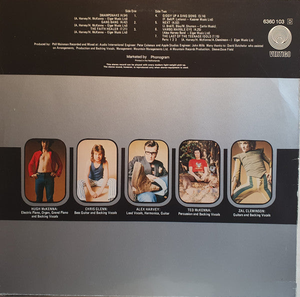 The Sensational Alex Harvey Band : Next (LP, Album)