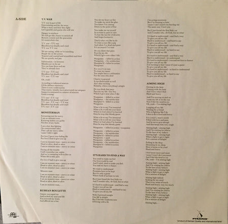 Accept : Russian Roulette (LP, Album)