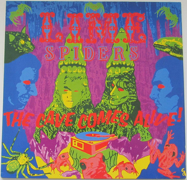 The Lime Spiders : The Cave Comes Alive! (LP, Album)