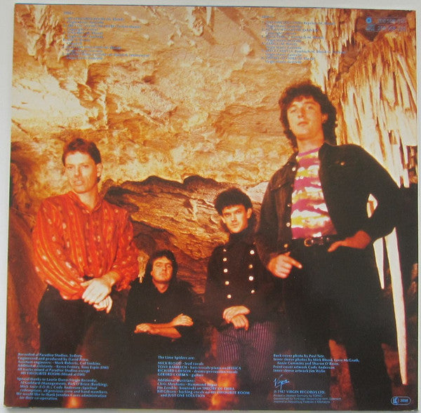 The Lime Spiders : The Cave Comes Alive! (LP, Album)