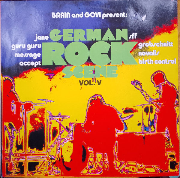 Various : German Rock Scene Vol. V (LP, Comp)