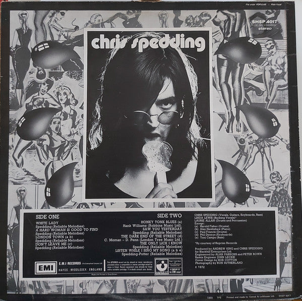 Chris Spedding : The Only Lick I Know (LP, Album)