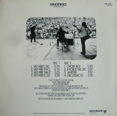 The Groundhogs : Split (LP, Album, Gat)