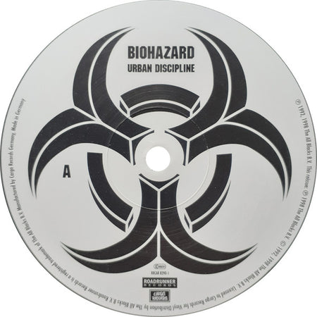 Biohazard : Urban Discipline (2xLP, Album, RE, RM, 180)