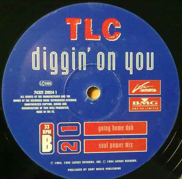 TLC Diggin' On You (12") (Near Mint (NM Or M ))