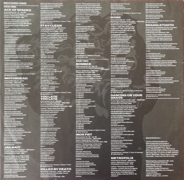 Motörhead : No Remorse (2xLP, Comp, RE)
