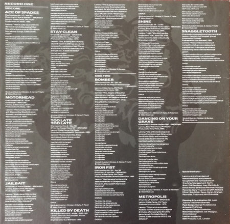 Motörhead : No Remorse (2xLP, Comp, RE)