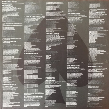Motörhead : No Remorse (2xLP, Comp, RE)