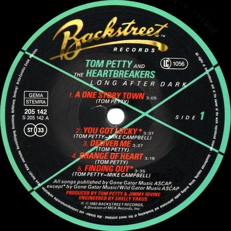 Tom Petty And The Heartbreakers : Long After Dark (LP, Album)