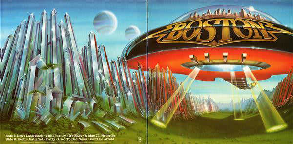 Boston : Don't Look Back (LP, Album, Gat)