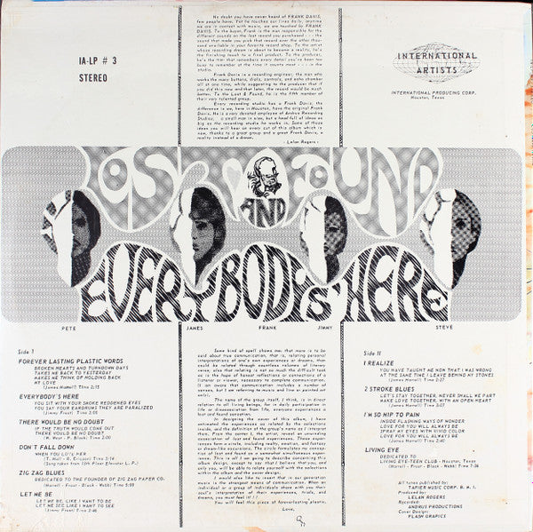 Lost And Found : Forever Lasting Plastic Words (LP, Album)