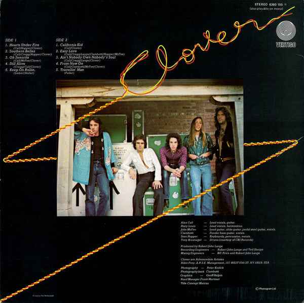 Clover  - Love On The Wire (LP) (Near Mint (NM or M-))