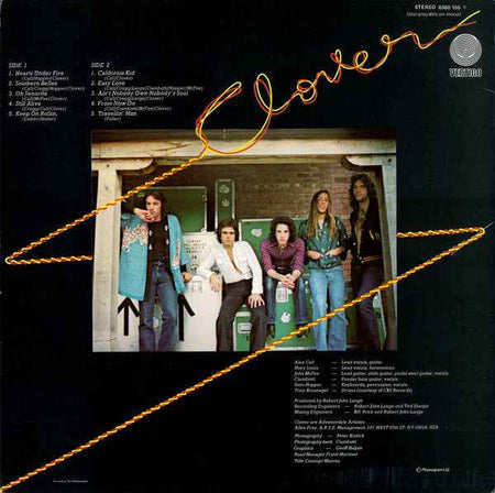 Clover  - Love On The Wire (LP) (Near Mint (NM or M-))