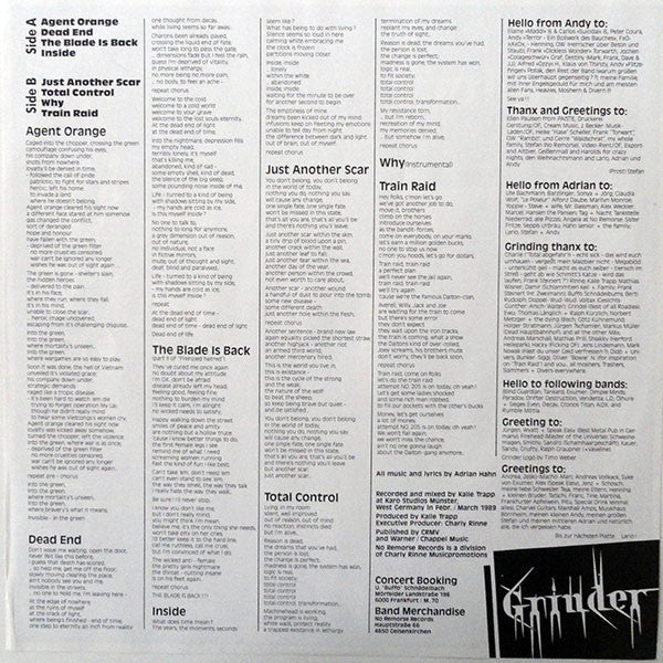 Grinder (2) : Dead End (LP, Album)