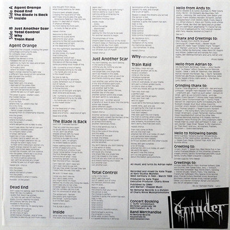Grinder (2) : Dead End (LP, Album)