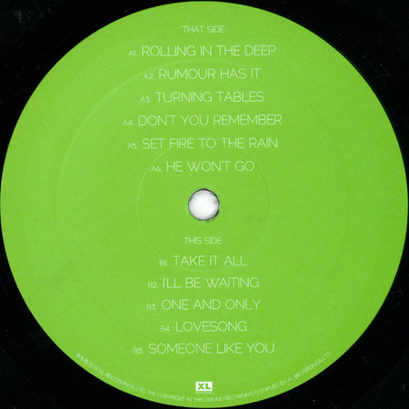 Adele (3) : 21 (LP, Album)