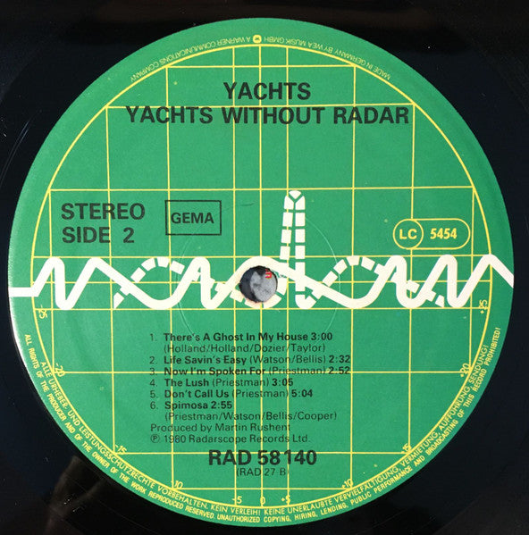 Yachts : Without Radar (LP, Album)