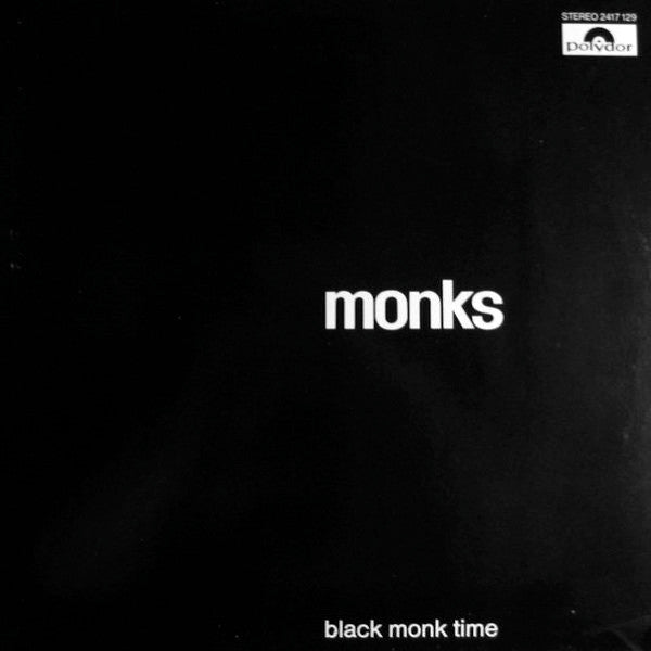 The Monks : Black Monk Time (LP, Album, RE)