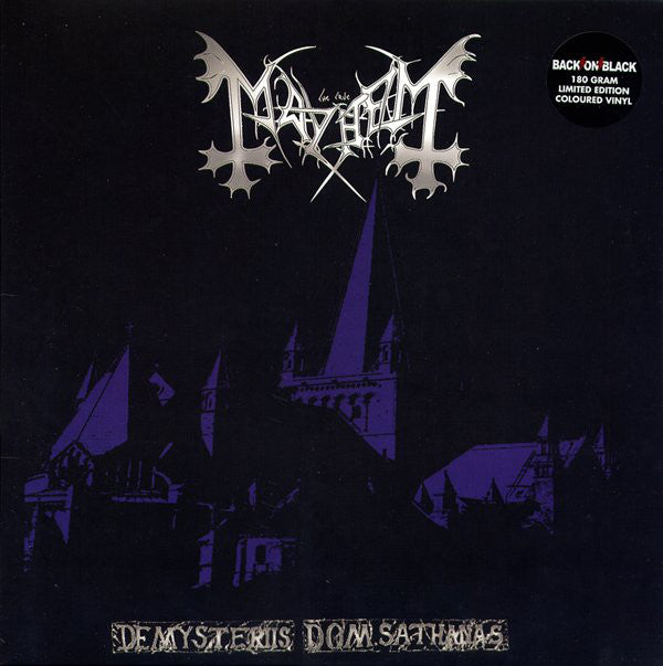 Mayhem : De Mysteriis Dom Sathanas (LP, Album, Ltd, RE, Pur)