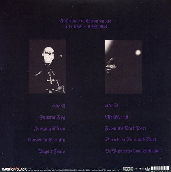 Mayhem : De Mysteriis Dom Sathanas (LP, Album, Ltd, RE, Pur)