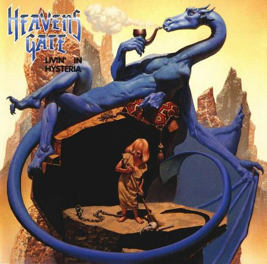 Heavens Gate (2) : Livin' In Hysteria (LP, Album)