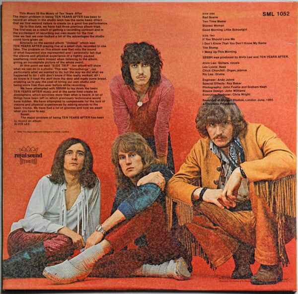 Ten Years After Ssssh. (LP) (Very Good Plus (VG+))