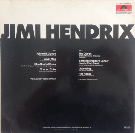 Jimi Hendrix : Jimi Hendrix (LP)