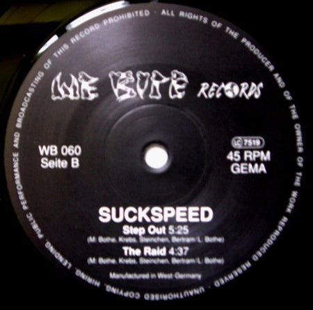 Suckspeed : Stormbringer (12", Single)