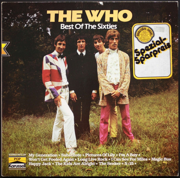 The Who : Best Of The Sixties (LP, Comp)