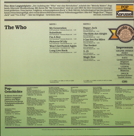 The Who : Best Of The Sixties (LP, Comp)