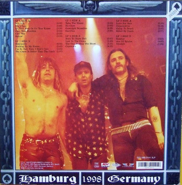 Motörhead : Everything Louder Than Everyone Else (3xLP, Album)