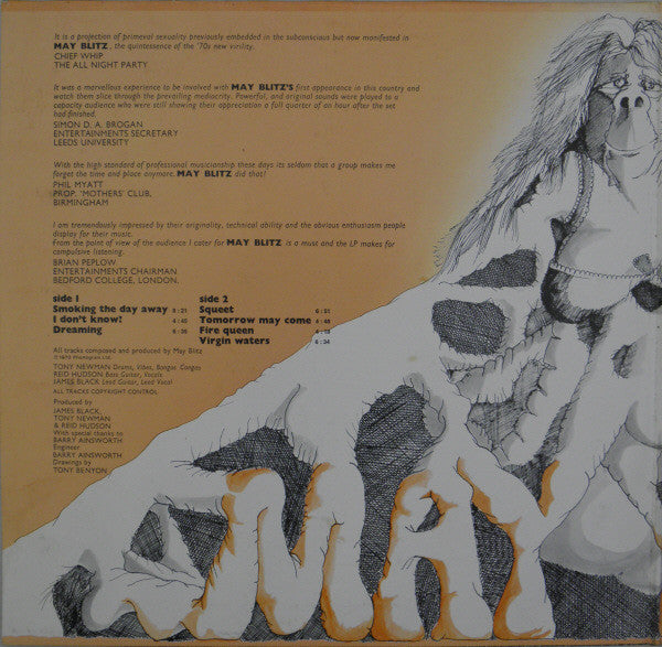 May Blitz : May Blitz (LP, Album, RP)