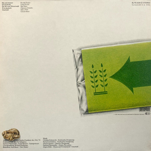Wolfgang Ambros : Nie Und Nimmer (LP, Album)