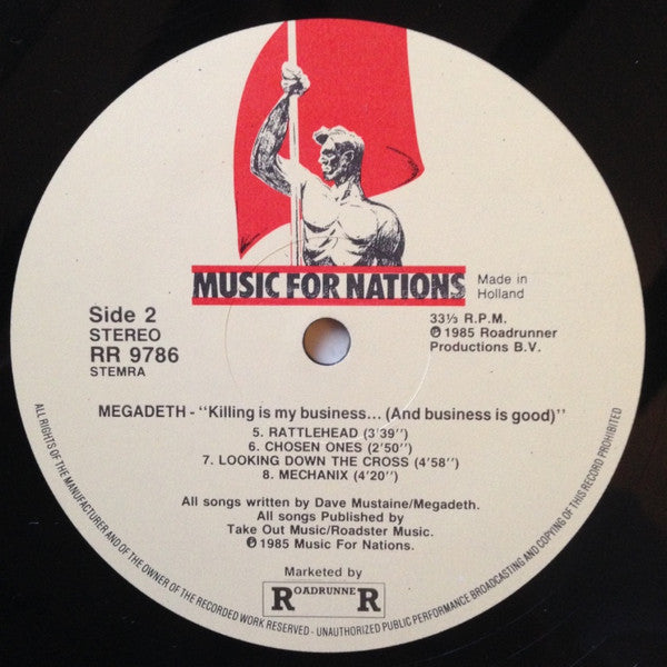 Megadeth : Killing Is My Business... And Business Is Good! (LP, Album)