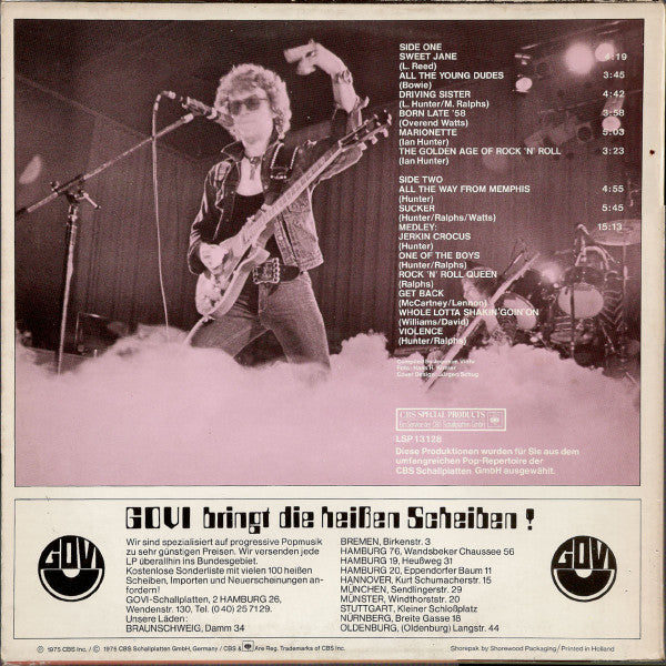 Mott The Hoople : Golden Age Of Mott The Hoople (LP, Comp)