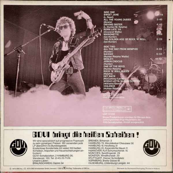 Mott The Hoople - Golden Age Of Mott The Hoople (LP) (Near Mint (NM or M-))