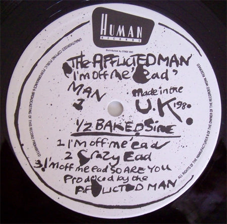 Afflicted Man : I'm Off Me 'ead (LP, Album)