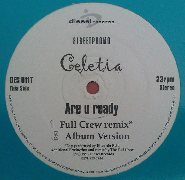 Celetia : Are U Ready (12")