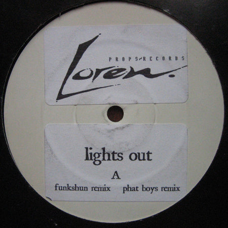 Loren (2) : Lights Out (12", Maxi)