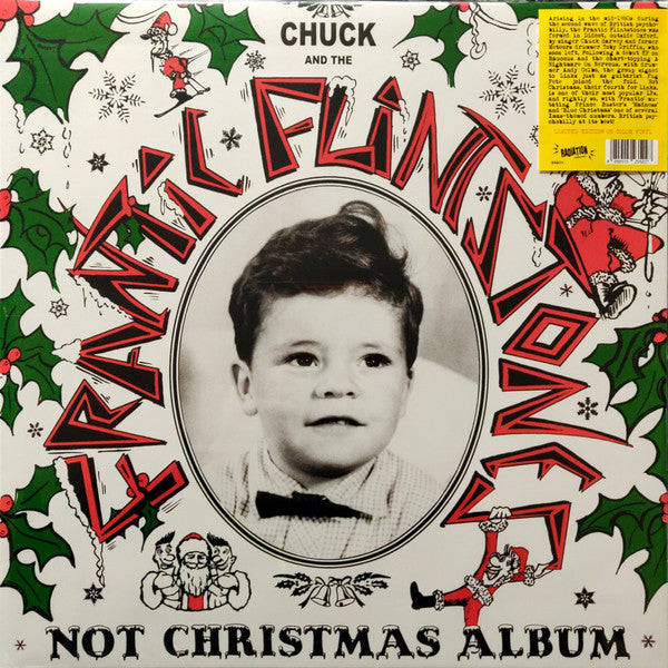 Frantic Flintstones : Not Christmas Album (LP, Album, RE, Whi)