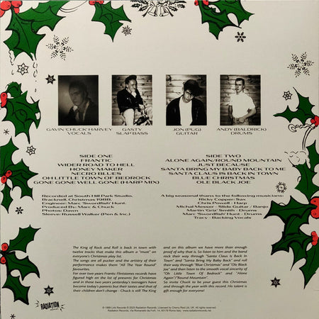 Frantic Flintstones : Not Christmas Album (LP, Album, RE, Whi)