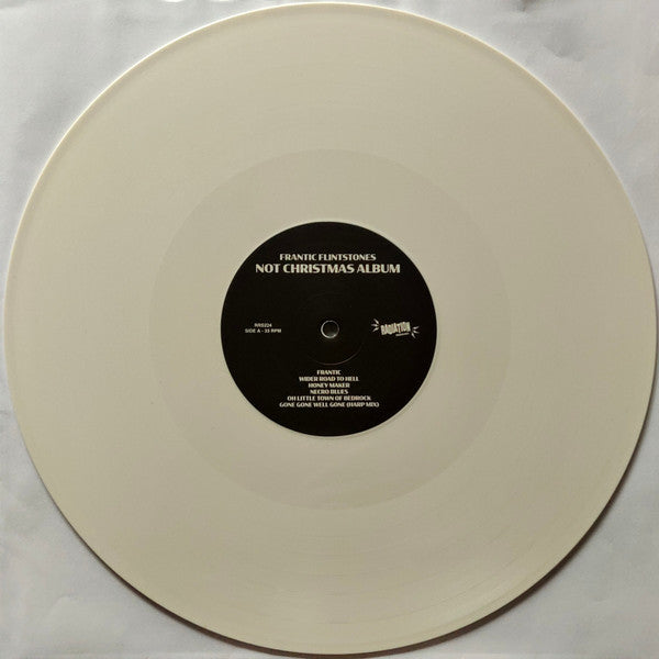 Frantic Flintstones : Not Christmas Album (LP, Album, RE, Whi)
