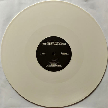 Frantic Flintstones : Not Christmas Album (LP, Album, RE, Whi)