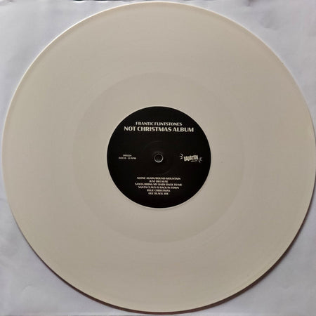 Frantic Flintstones : Not Christmas Album (LP, Album, RE, Whi)